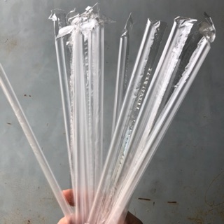 500 gam ống hút đen, trắng phi 6 có bọc