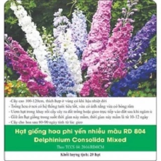 Hạt giống Hoa Phi Yến 804 (20 hạt)