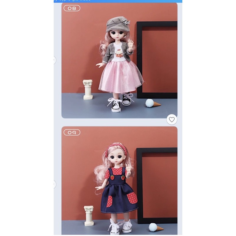 Sale sập giá búp bê baboly AQ mẫu mới