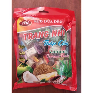 Combo 5 gói kẹo dừa dẻo Thập Cẩm 250g đặc sản Bến Tre