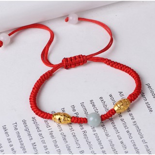 vòng tay dây đỏ may mắn