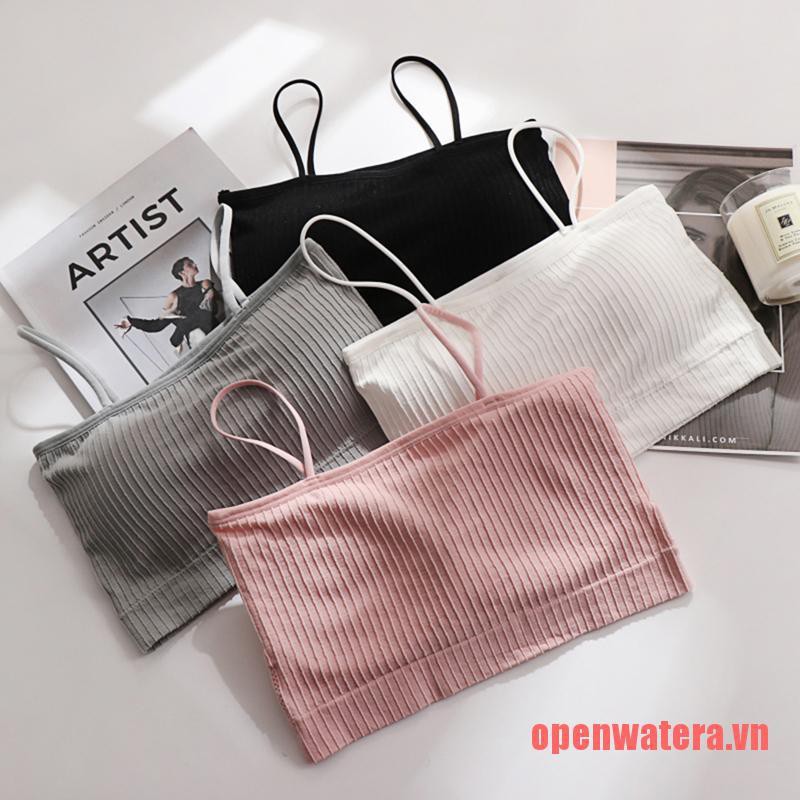 Áo ống 2 dây dáng ôm có mút ngực tiện dụng quyến rũ cho nữ | BigBuy360 - bigbuy360.vn