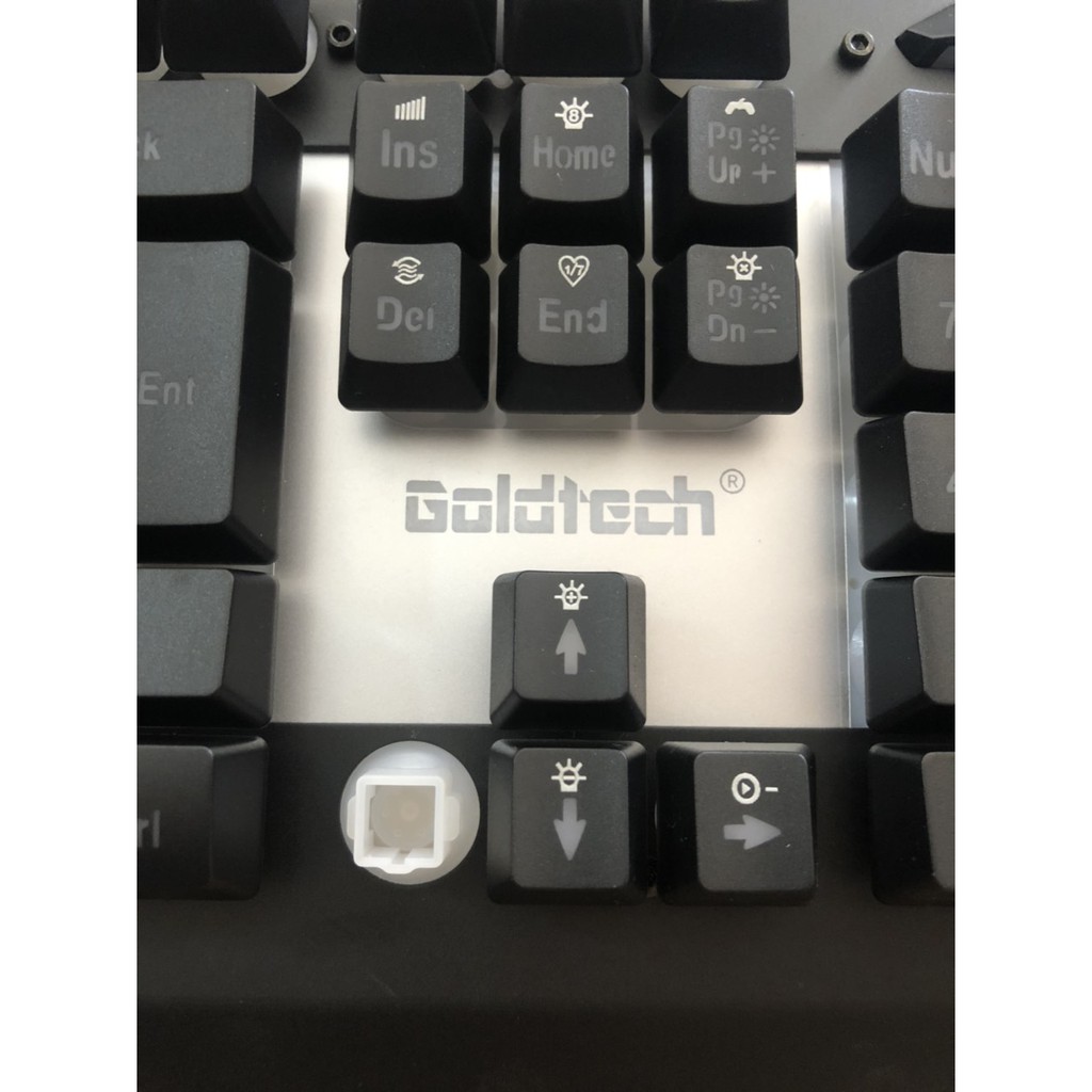 Bàn phím giả cơ chuyên game Goldtech LK189 led 12 chế độ