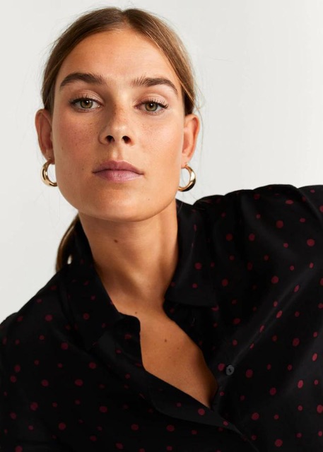 Đầm chấm bi xoài M4N90