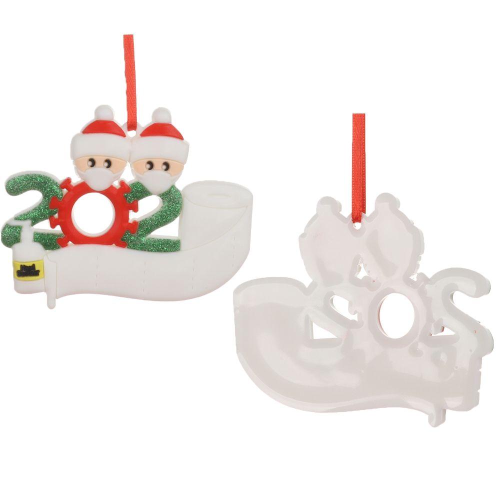 Zaijie 24 Phụ Kiện Treo Cửa Trang Trí Giáng Sinh Cá Tính