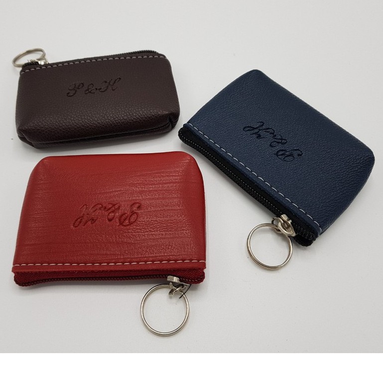 Móc đeo chìa khóa có ví da xinh xắn 2164
