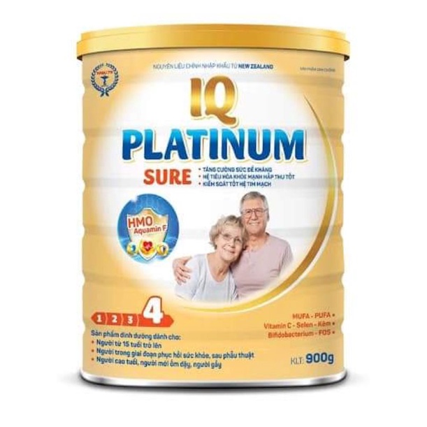 sữa iq platinum sure 900g