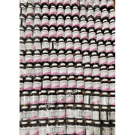 Tinh dầu hoa anh thảo Evening Primrose Oil Blackmores Úc 125 190 viên,hỗ trợ cân bằng nội tiết tố, làm đẹp da, tóc, móng