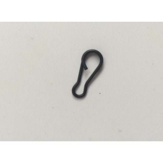 20 Kẹp Nối Mồi Câu Cá Màu Đen # 1#