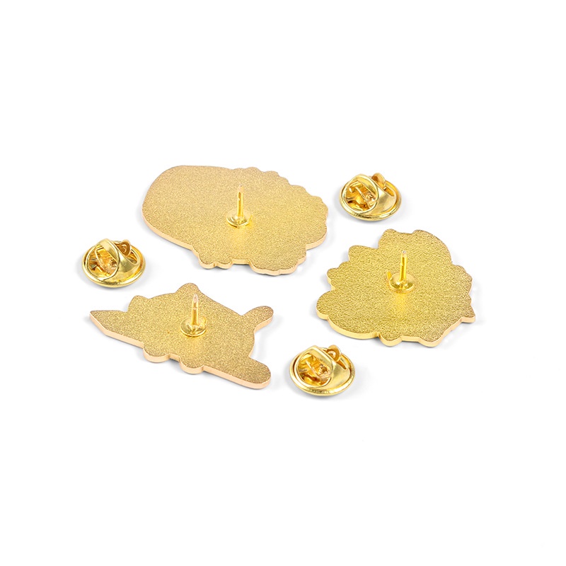 Huy Hiệu Cài Áo Hình Mèo / Thỏ Hoạt Hình Dễ Thương