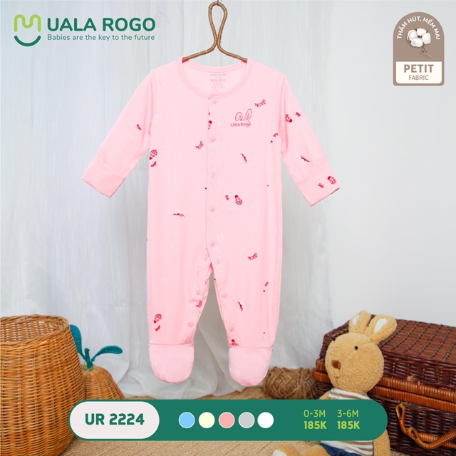 Body dài liền tất UALAROGO (0m-6m)