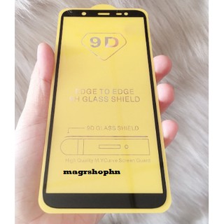 SAMSUNG GALAXY J8(2018)_ CƯỜNG LỰC 9D FULL KEO MÀN HÌNH