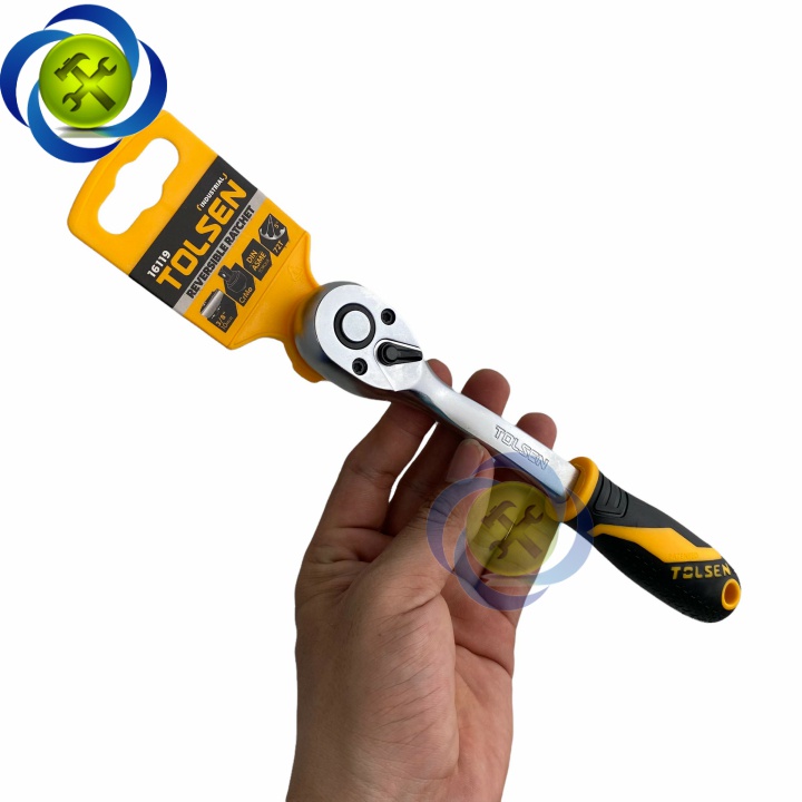 Cần siết tự động 3/8 Tolsen 16119 loại 72 răng chiều dài 200mm