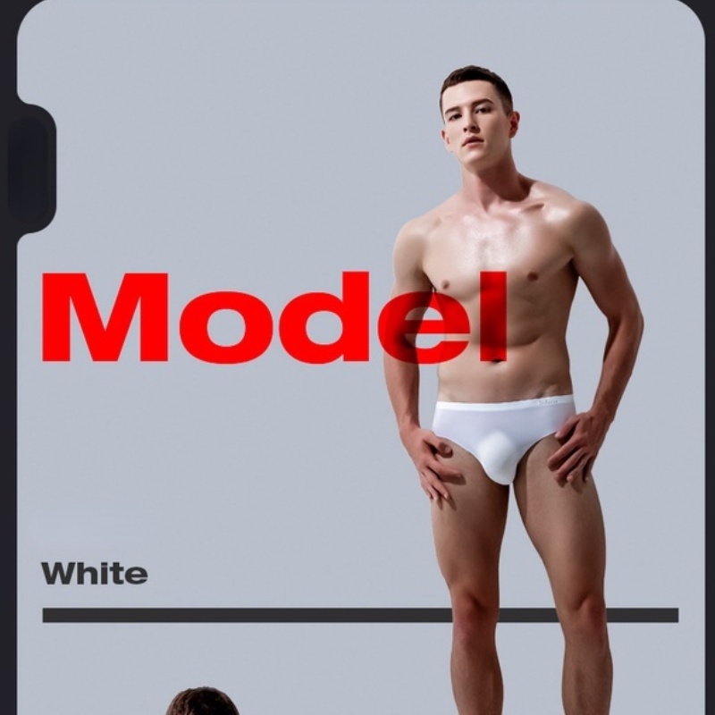 Quần Lót Lụa Lạnh Siêu Mỏng Không Đường May Thoáng Khí Thời Trang Mùa Hè Cho Nam Mb324