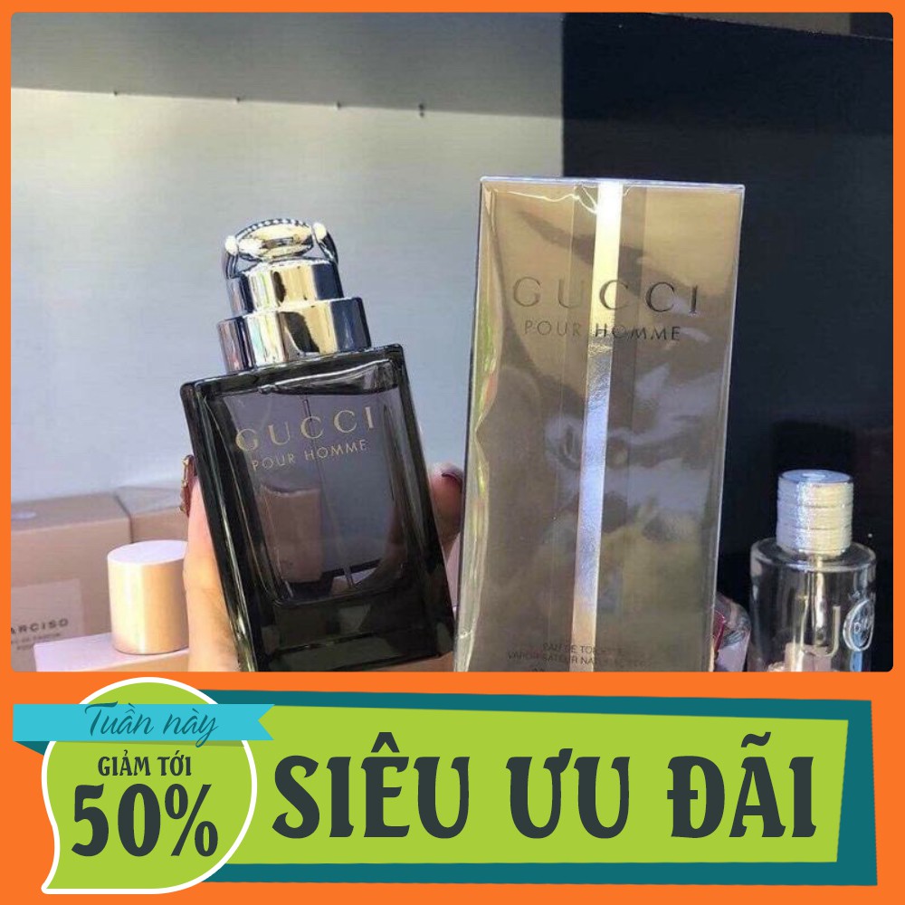 < Siêu Khuyến mãi  > Nước Hoa Nam Gucci Pour Homme 50ml MP71 | BigBuy360 - bigbuy360.vn