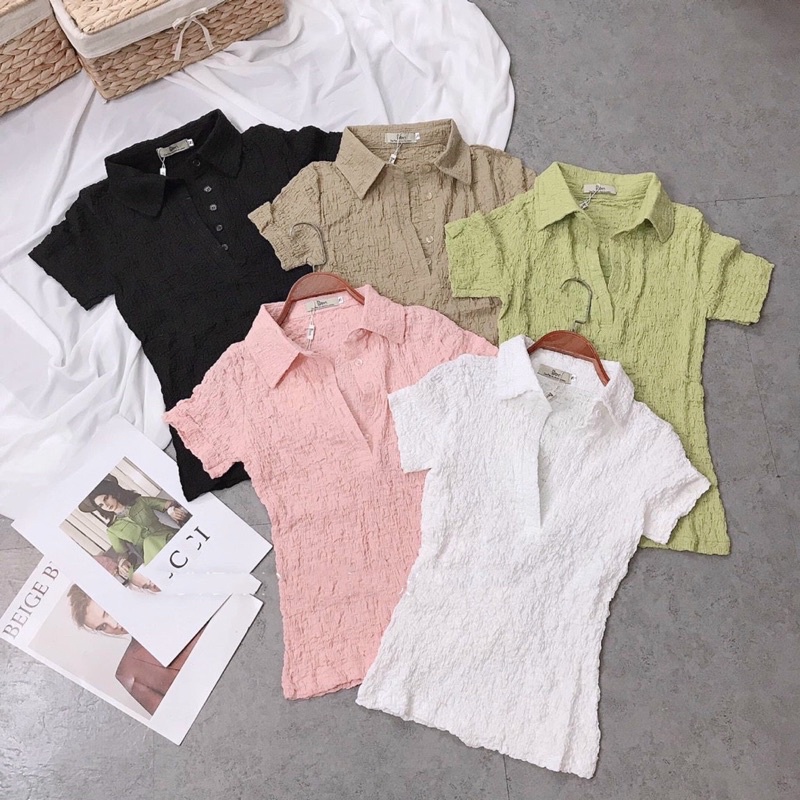 áo xốp cổ trụ - freesize dưới 53kg - carotshop | BigBuy360 - bigbuy360.vn