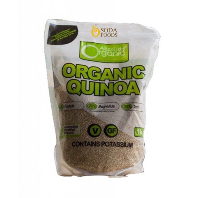Hạt lanh, quinoa absolute organic