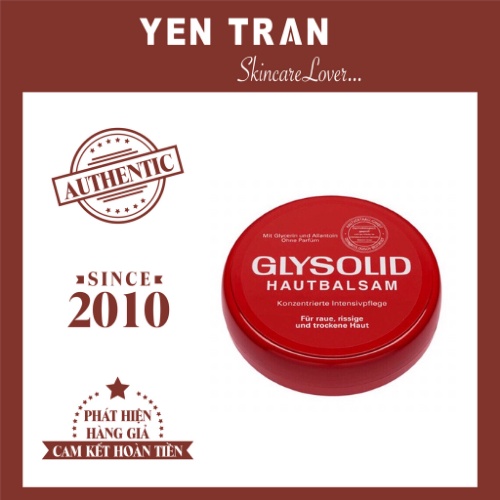 Kem dưỡng nẻ Glysolid Hautbalsam