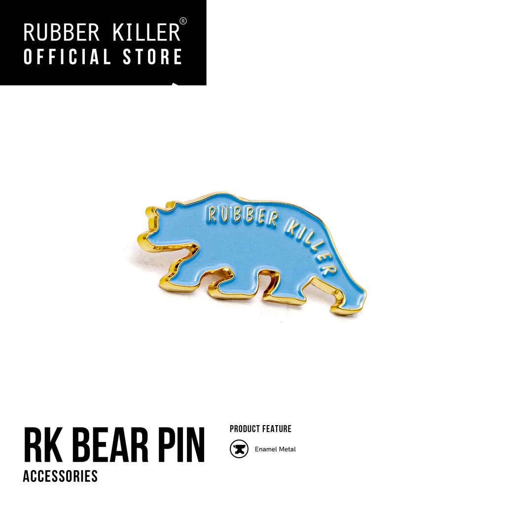 Sát thủ cao su - RK BEAR ENAMEL PIN