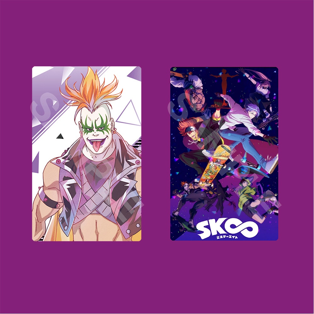 Ảnh thẻ in hình SK8 - PALE TONE card bo góc viền 5*8cm