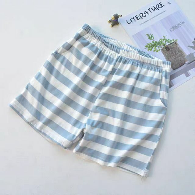 QUẦN COTTON KẺ SIÊU MÁT CHO BÉ