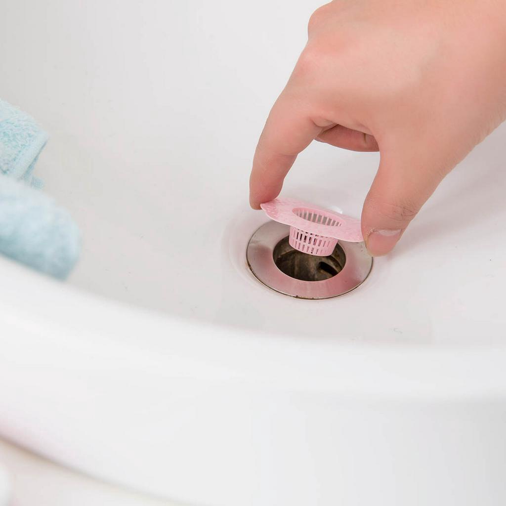 JUJIAJIA Bộ 6 Vĩ Lọc Bồn Rửa Hình Hoa Xinh Xắn