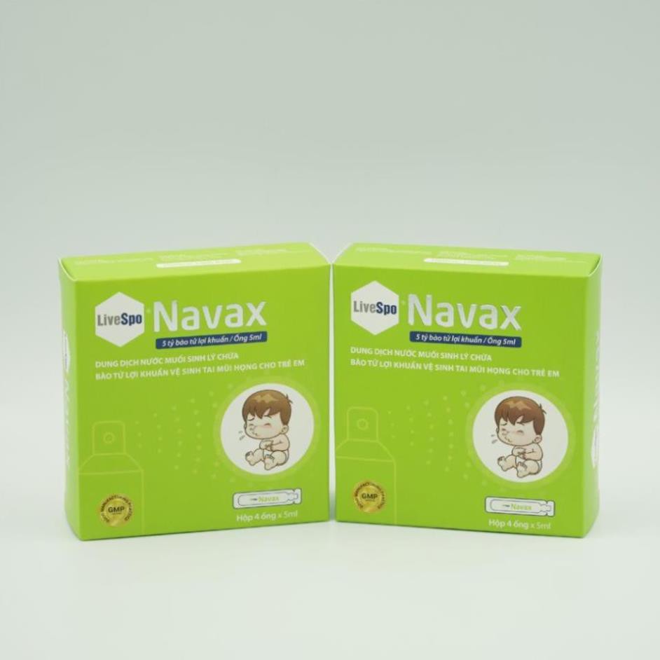 Xịt lợi khuẩn viêm tai mũi họng Livespo Navax