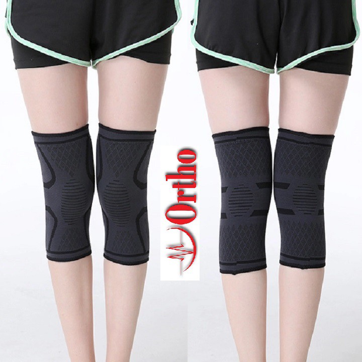 Băng, đai bảo vệ đầu gối thể thao, thun giãn, thương hiệu Ortho  DG1