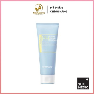 Sữa Rửa Mặt Dịu Nhẹ Cấp Ẩm Phục Hồi Sur.Medic+ Azulene Soothing PH Cleanser 150ml