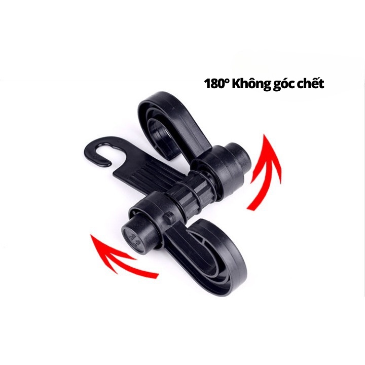 Móc Treo Đồ Sau Ghế Ô Tô Tiện Lợi Đa Năng Bằng Nhựa Cao Cấp Cứng Cáp Chịu Lực Trangdiemxe 6 By-091
