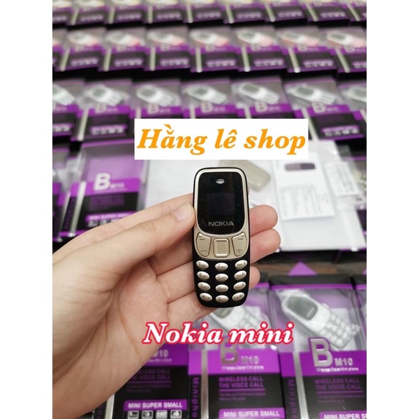 Đien Thoại BM10 mini bé xíu 3310 dễ thươn