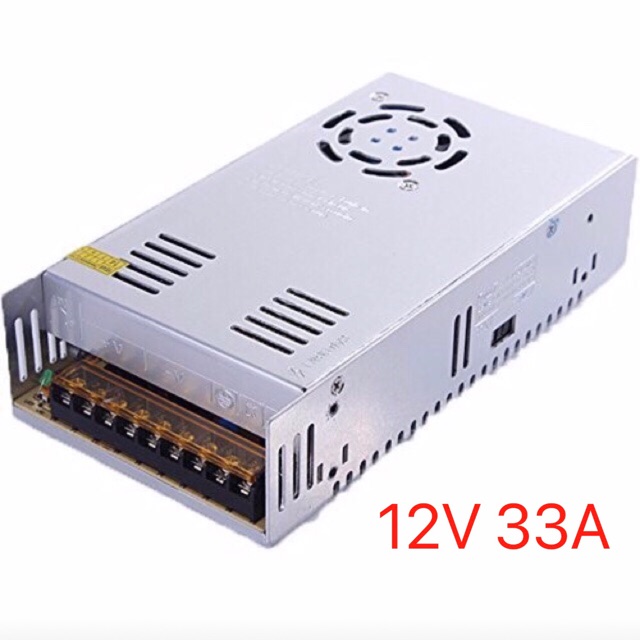 Nguồn 12V 33A có quạt
