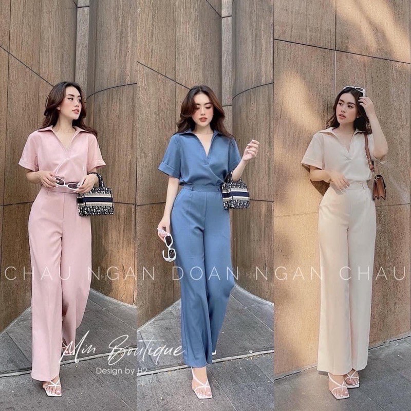 [Mã WASTCOOL giảm 15% tối đa 50K đơn 99K] BÁN SỈ SÉT BỘ CỔ BẺ QUẦN DÀI 3M CHO NỮ