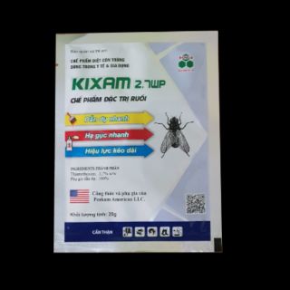 Thuốc diệt ruồi kixam 2.7wp