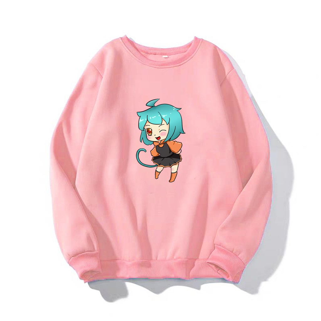 [FREESHIP_50K] Áo sweater nam nữ in hình chibi, chất nỉ dày dặn, hợp làm áo cặp William - DS114