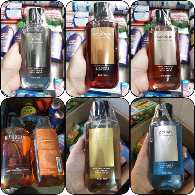 Sữa tắm và gội 2in1 dành cho nam của Bath and Body Works