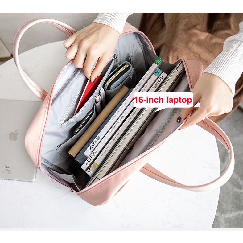 Túi Đựng Laptop Chống Thấm Nước Kích Thước Lớn 13 15 6 Inch Phong Cách Doanh Nhân Dành Cho Nữ