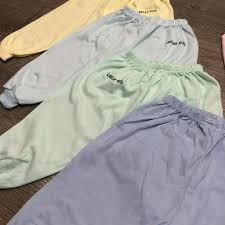 Quần dài sơ sinh đáp đũng, đóng bỉm thoải mái, bo gấu, chất coton cực đẹp hàng cao cấp
