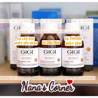  Tinh Chất Peel Trắng Căng Bóng Da GiGi ESTER C Mandelic Acid 15% 