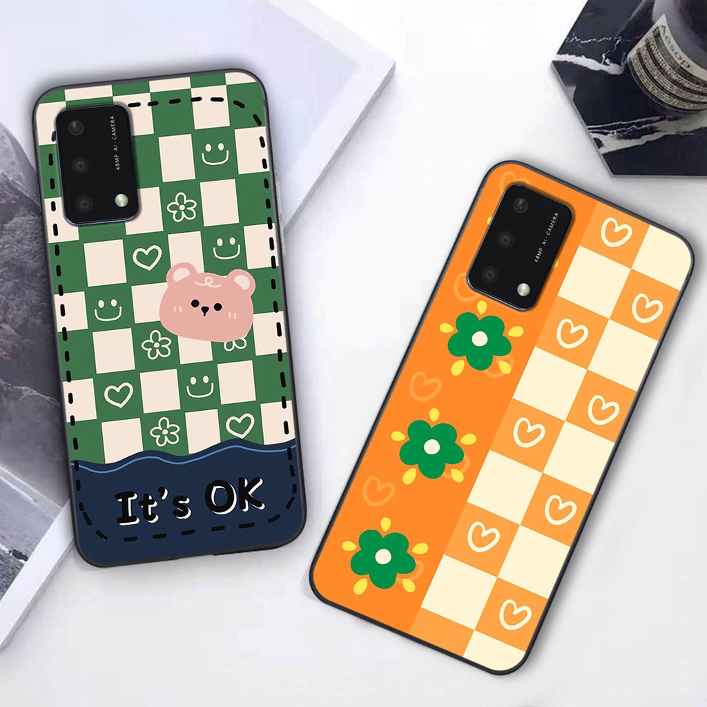 Ốp lưng Oppo A74 happy day, gấu bear dễ thương - BỀN - ĐẸP -BAO GIÁ TOÀN THỊ TRƯỜNG