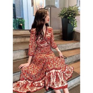 VÁY MAXI PHONG CÁCH BOHO VINTAGE