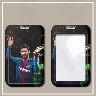 Ví Đựng Thẻ Xe Buýt Kèm Dây Đeo Dài In Hình Ngôi Sao Bóng Đá Messi
