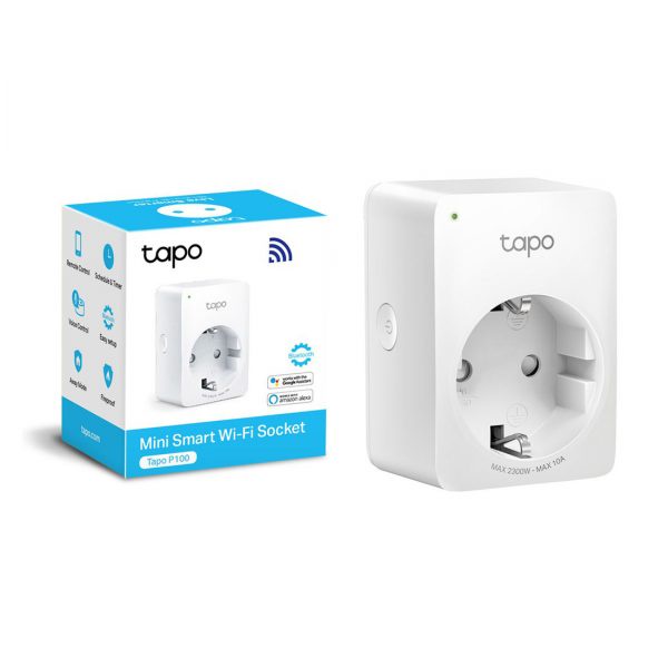 Ổ cắm thông minh TP-Link Tapo P100,ổ cắm wifi mini có chức năng hẹn giờ,điều khiển từ xa-VDS SHOP