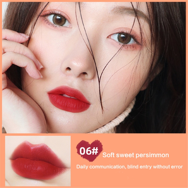 Son Kem Màu Nhung Lì Lâu Trôi Không Thấm Nước Thời Trang Cho Nữ