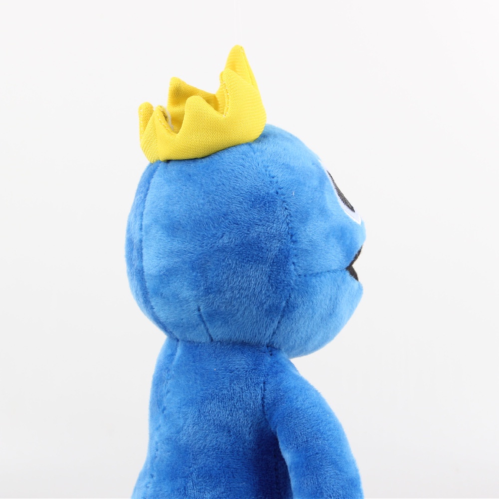 Roblox Rainbow Friends Thú Nhồi Bông Hình Cầu Vồng Màu Xanh Dương Cho Bé NS3