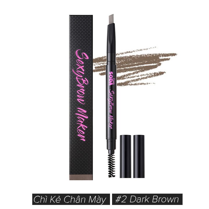Chì kẻ lông mày I am SODA Sexybrow Maker 0.3g