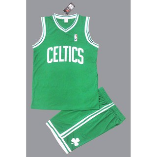 [NEW] Quần Áo Bóng Rổ Celtics Xanh Lá