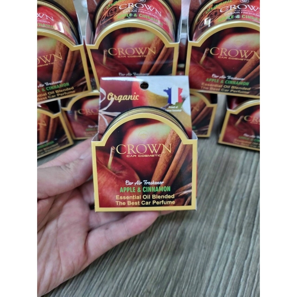 Sáp thơm CROWN mùi hương tự nhiên , giúp loại bỏ mùi hôi trên ô tô