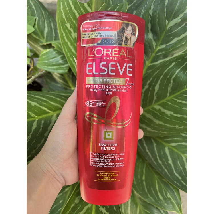 DẦU GỘI DÀNH CHO TÓC NHUỘM L'ORÉAL PARIS ELSEVE BẢO VỆ MÀU TÓC NHUỘM TRONG 7 TUẦN