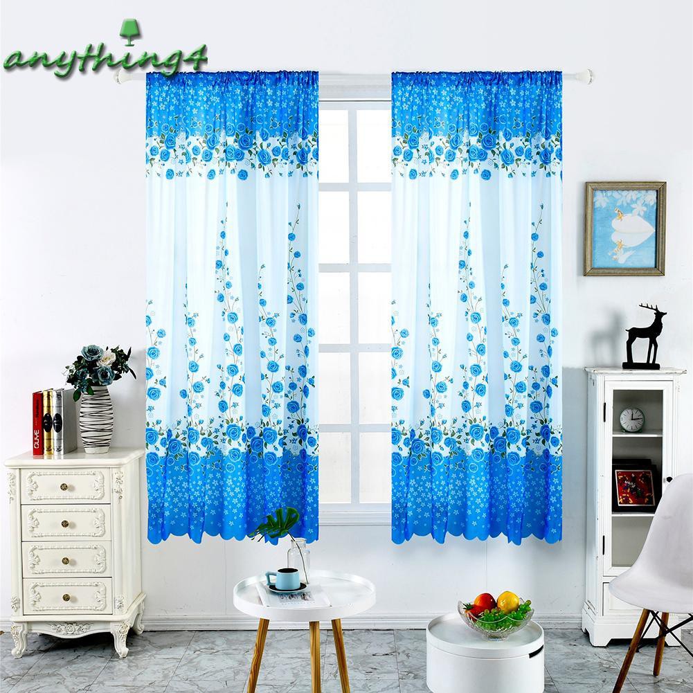 Rèm Cửa Sổ Chống Nắng Họa Tiết Hoa Hồng